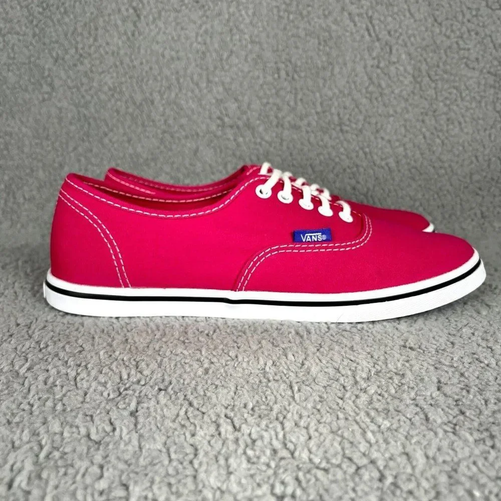 Vans Women's Authentic Women's Size 8 Lo Pro Casual Shoes Sneakers Hot Pink
